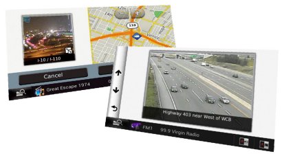 Vizzion traffic cameras on Kenwood receivers